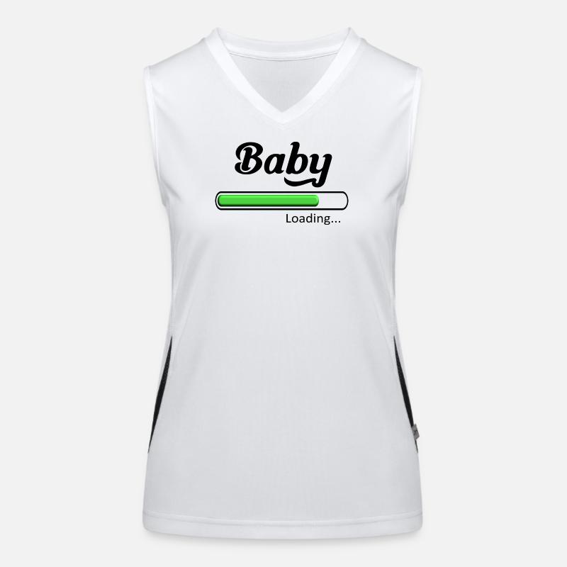 Baby loading. Débardeur respirant contrasté Femme