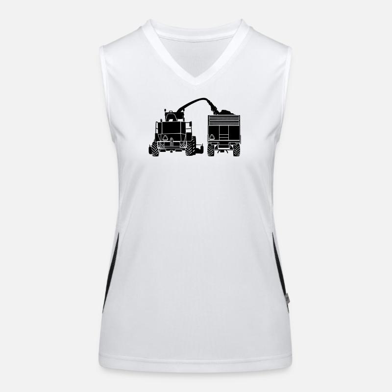Corn chopper Women's Functional Contrast Tank Top
