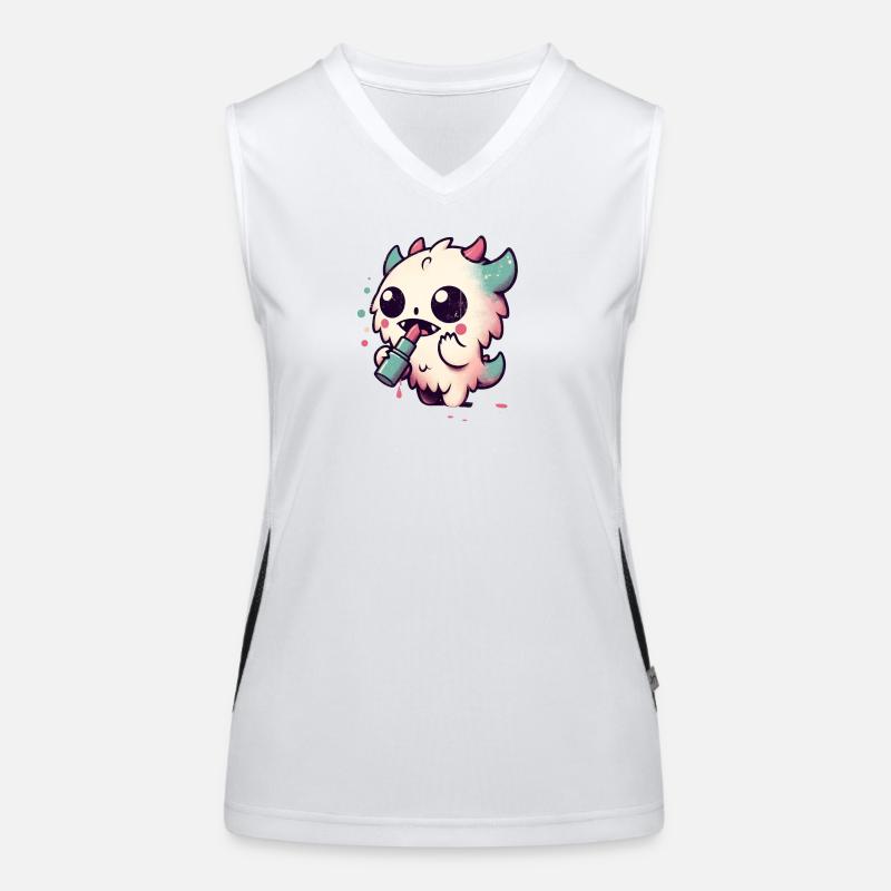 Makeup and Monsters Women's Functional Contrast Tank Top