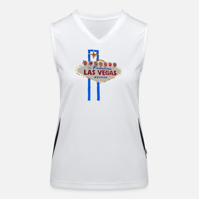 Las Vegas Funktionelles Kontrast-Tank Top für Frauen