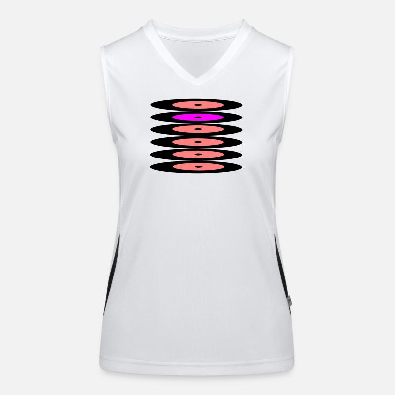 Records Women's Functional Contrast Tank Top