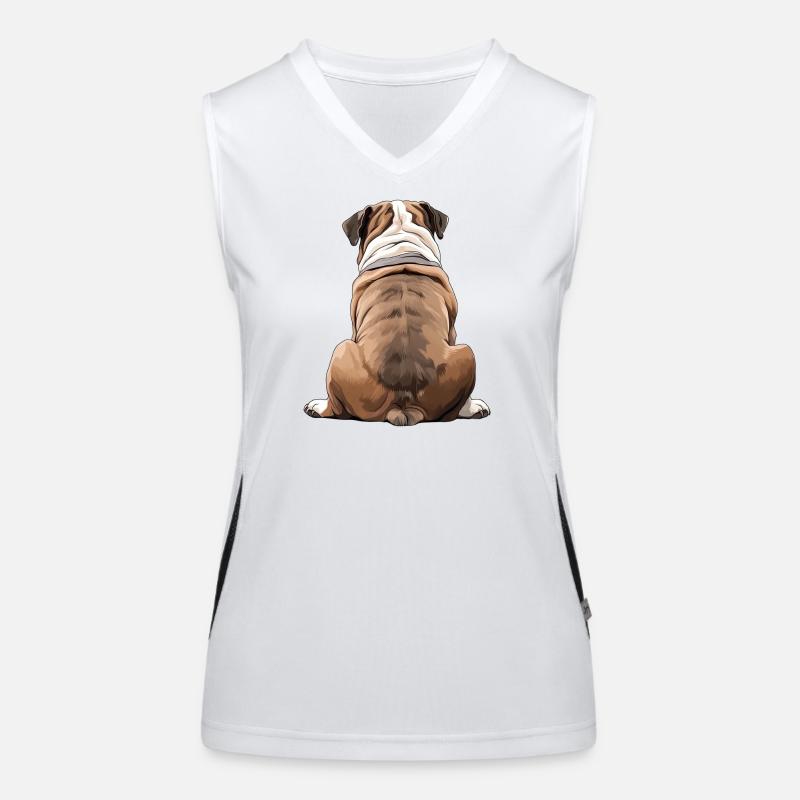 Bouledogue Débardeur respirant contrasté Femme