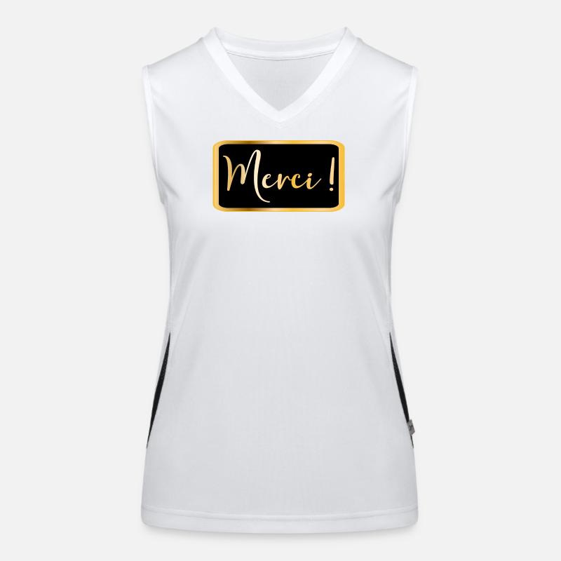 Danke - Danke AESTHETIC Funktionelles Kontrast-Tank Top für Frauen