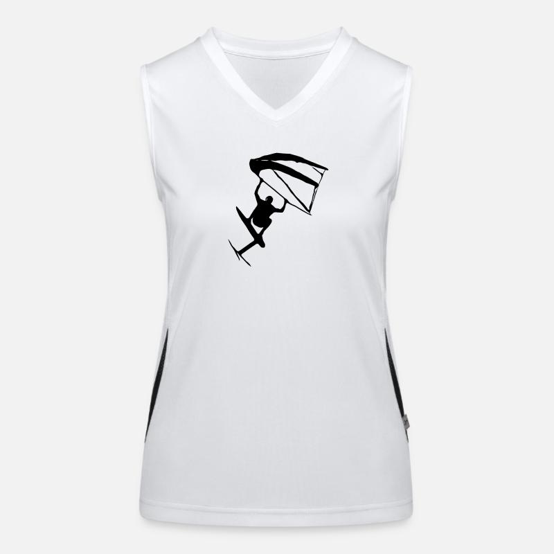 Style Wingfoil Tendance Débardeur respirant contrasté Femme