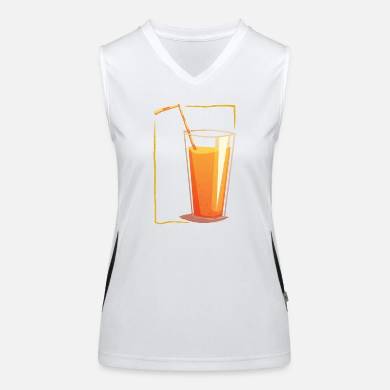 Drink in a frame Women's Functional Contrast Tank Top