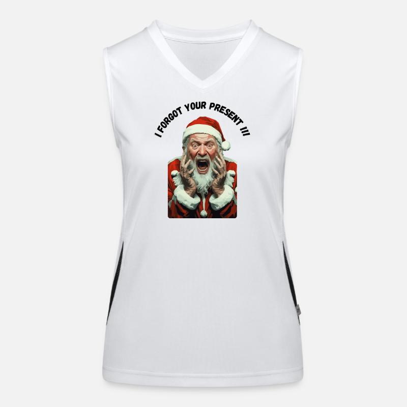 I forgot your Christmas present! Shock! Women's Functional Contrast Tank Top