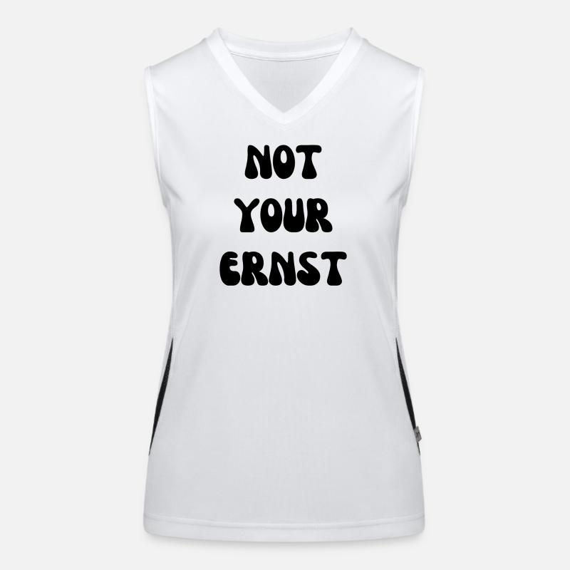 Not your Ernst Denglisch Funktionelles Kontrast-Tank Top für Frauen