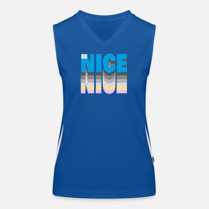 Be nice Funktionelles Kontrast-Tank Top für Frauen