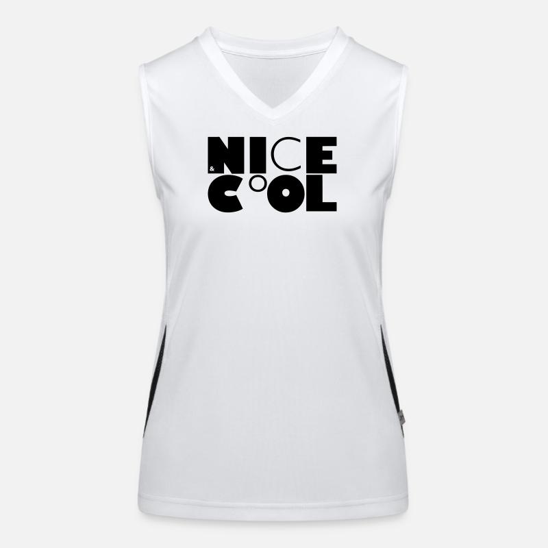 NICE&CoOL Funktionelles Kontrast-Tank Top für Frauen
