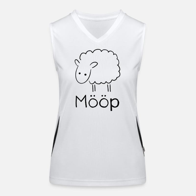 Mööp Sheep Women's Functional Contrast Tank Top