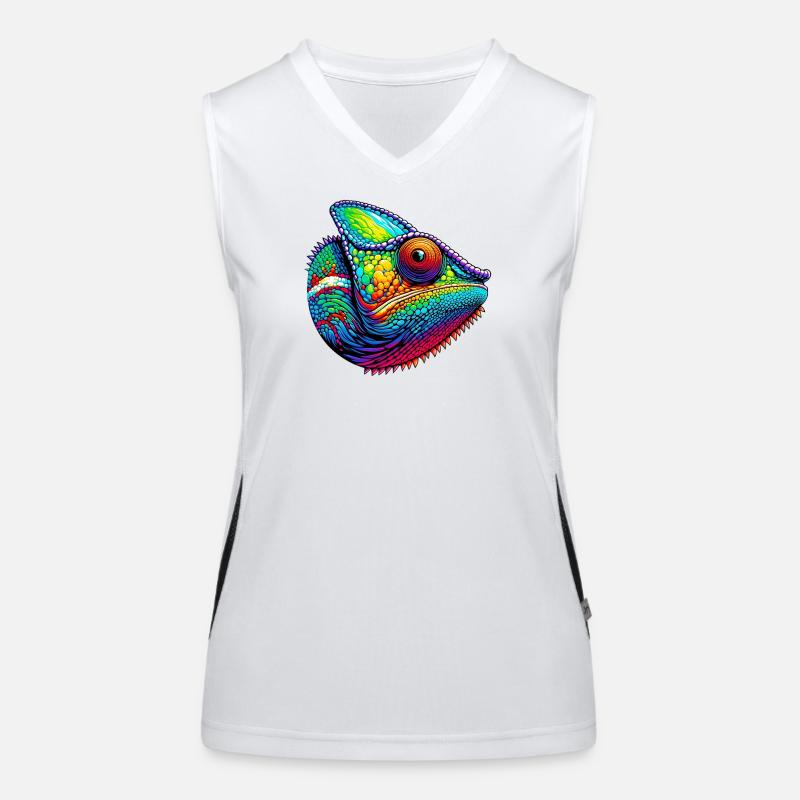 Caméléon Débardeur respirant contrasté Femme
