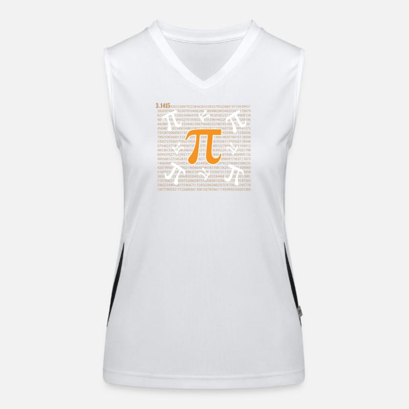 Pi-Tag - Glücklicher Pi-Tag Funktionelles Kontrast-Tank Top für Frauen