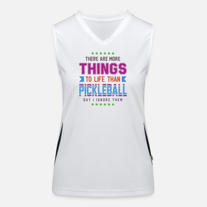 Pickleball Funktionelles Kontrast-Tank Top für Frauen