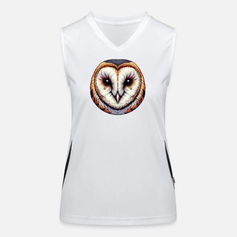 Barn Owl Women's Functional Contrast Tank Top
