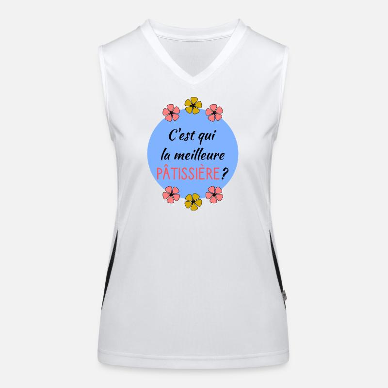 PASTRY CHEF Women's Functional Contrast Tank Top