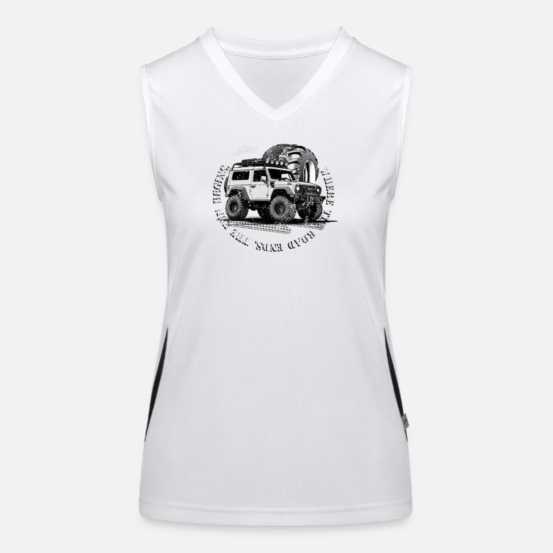 Off-Road Driver Women's Functional Contrast Tank Top
