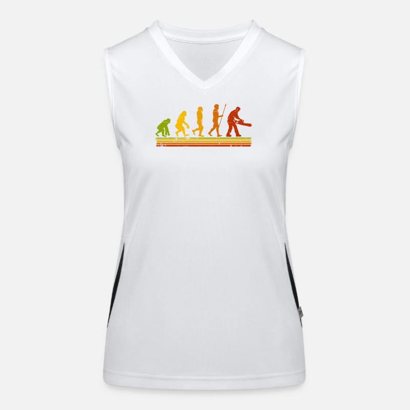 Forestier Bûcheron Evolution Bois de chauffage Débardeur respirant contrasté Femme