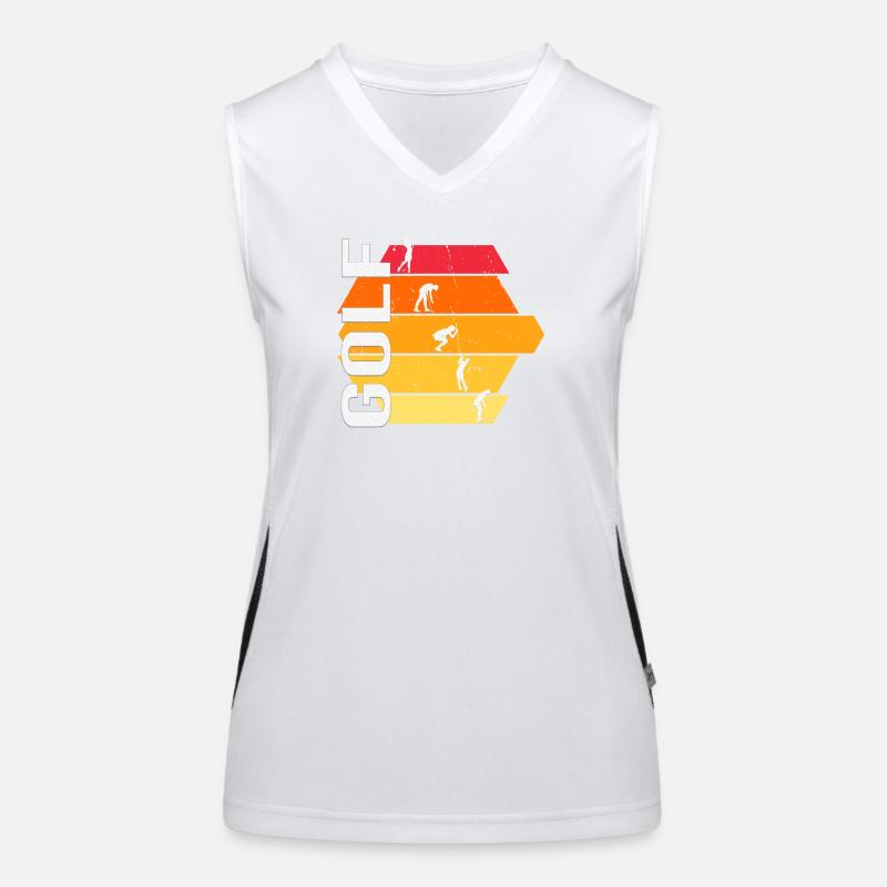 Golfsport Funktionelles Kontrast-Tank Top für Frauen
