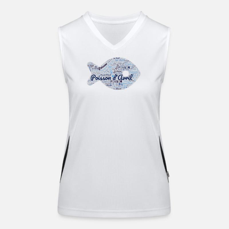 FISH. APRIL FOOL Women's Functional Contrast Tank Top