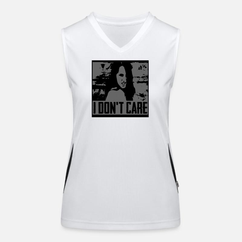 Ausdrucksstarkes Statement T-Shirt Funktionelles Kontrast-Tank Top für Frauen