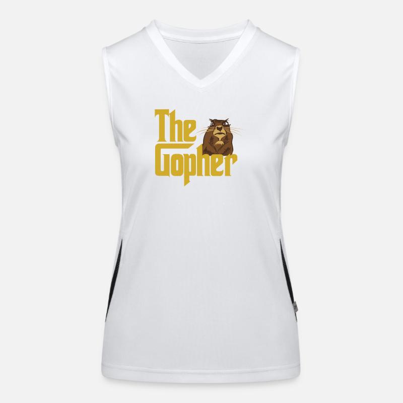 The Gopher Women's Functional Contrast Tank Top