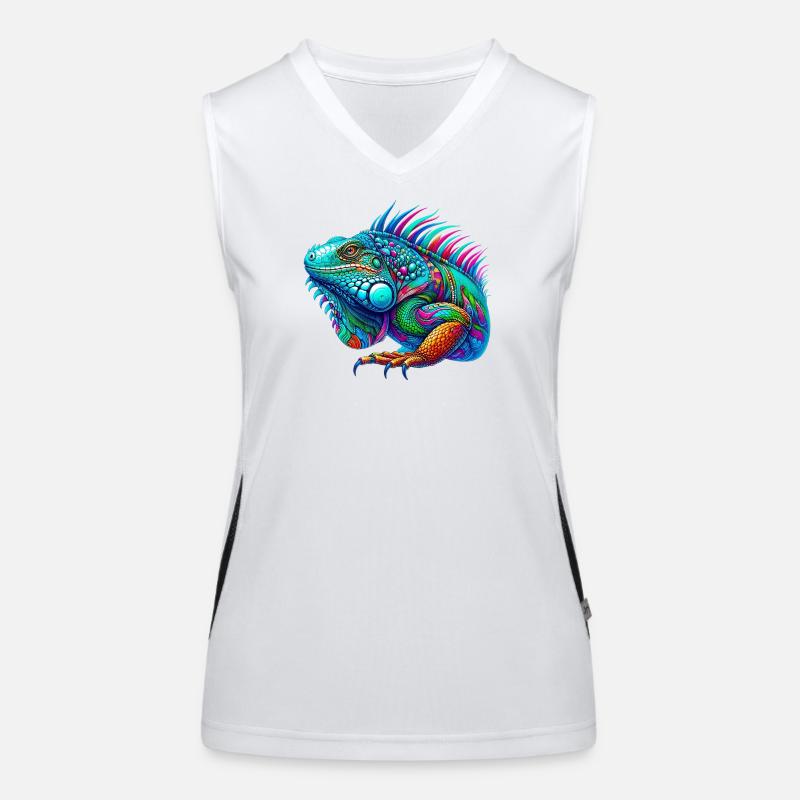 Iguane Débardeur respirant contrasté Femme