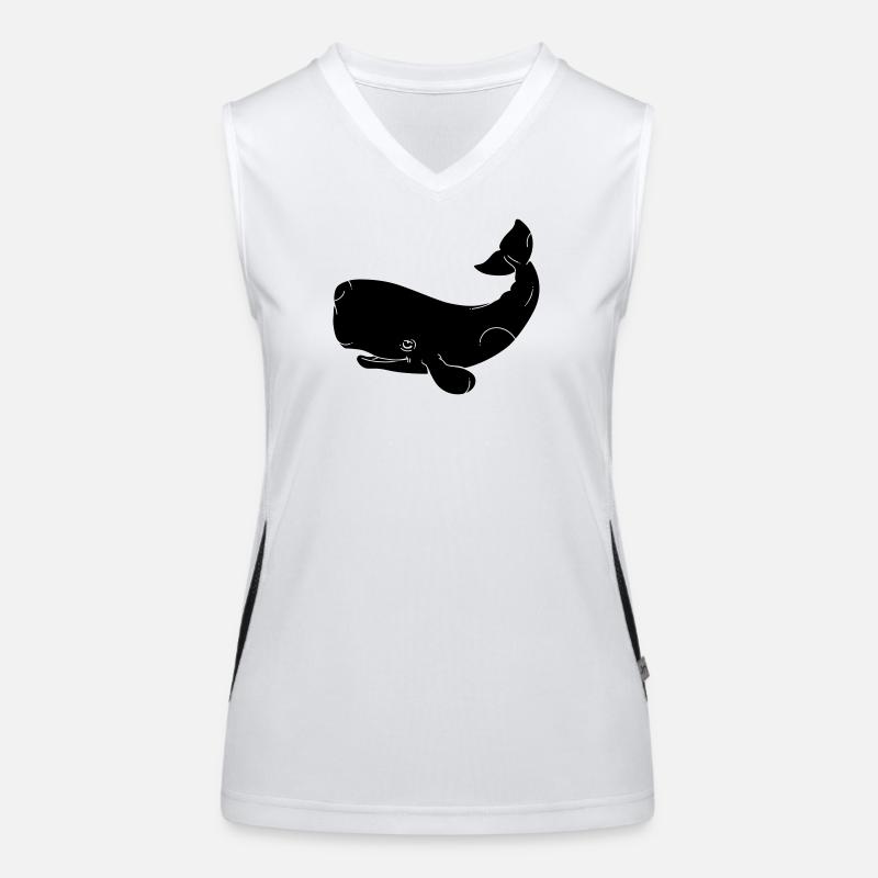 Wal Funktionelles Kontrast-Tank Top für Frauen