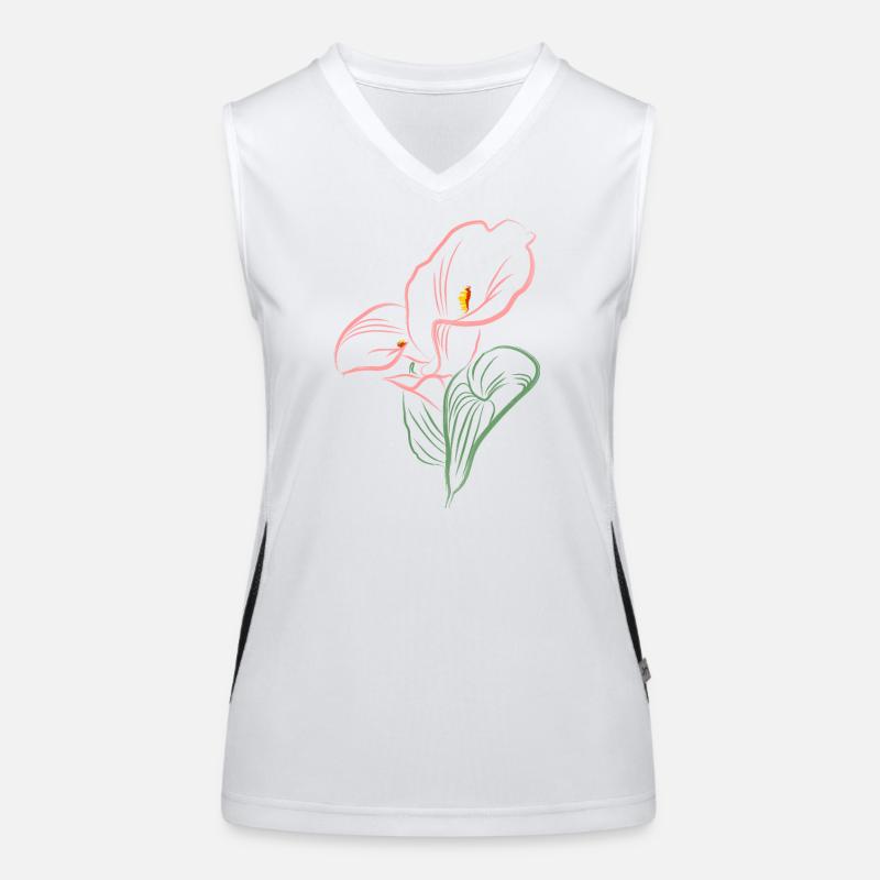 CALLA SoftPink Women's Functional Contrast Tank Top