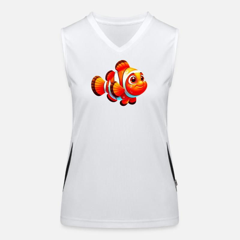 Clownfish Women's Functional Contrast Tank Top