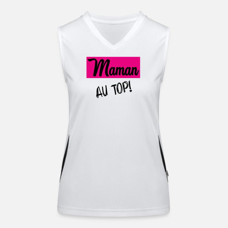MAMA. OMA. MUTTERTAG Funktionelles Kontrast-Tank Top für Frauen