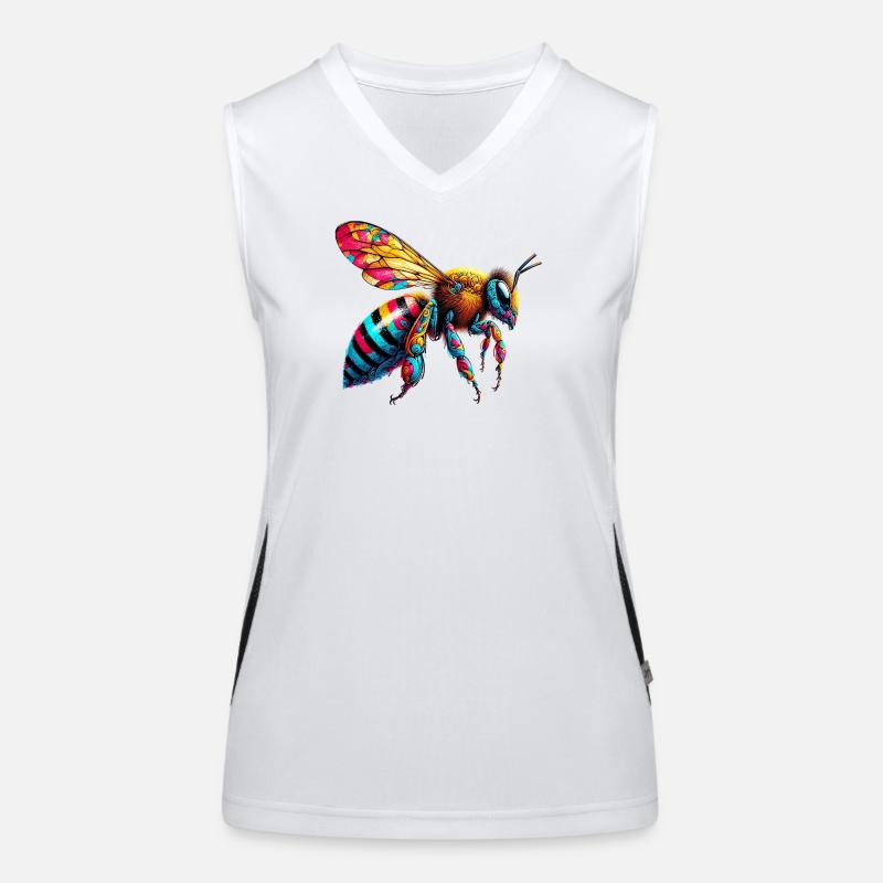 Bee Women's Functional Contrast Tank Top