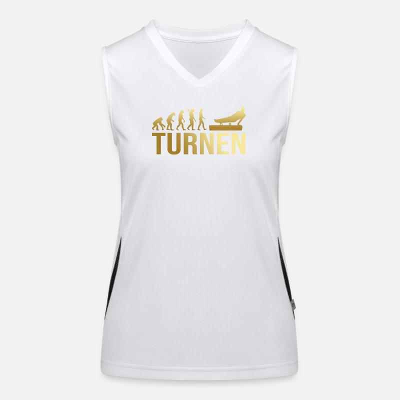 Evolution Turnen Funktionelles Kontrast-Tank Top für Frauen