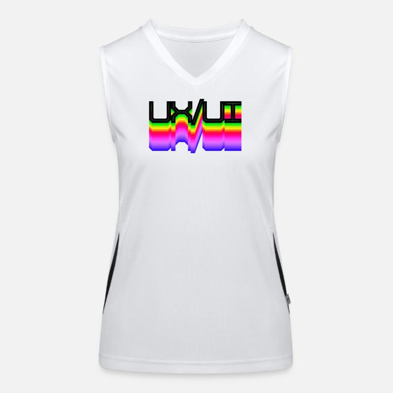 Code Developer Skripting Dev Computerfreak Geek Funktionelles Kontrast-Tank Top für Frauen