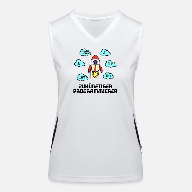 Css Code Developer C++ Java Php Programmer Women's Functional Contrast Tank Top