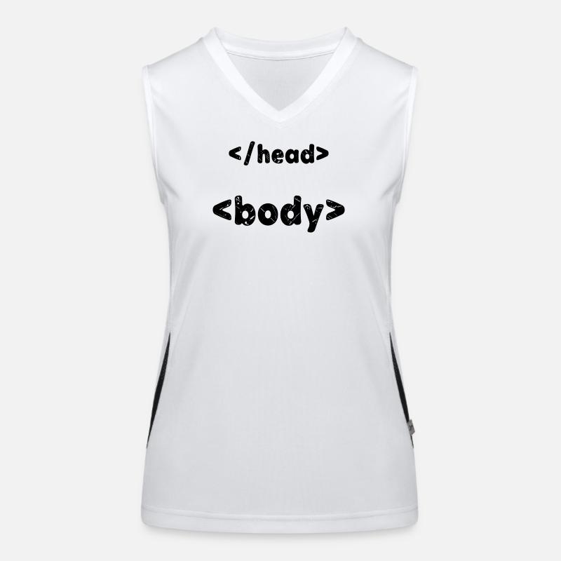 Code Developer Saying Debug Programmer Computer Women's Functional Contrast Tank Top