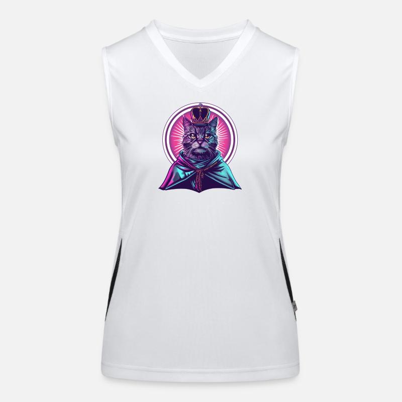 Lord Meow Débardeur respirant contrasté Femme