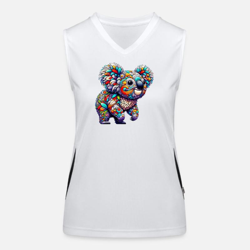 Koala Débardeur respirant contrasté Femme