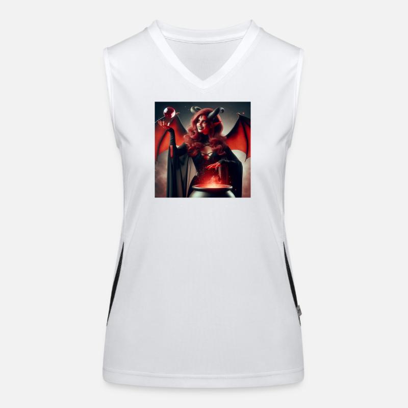 She-Devil Women's Functional Contrast Tank Top