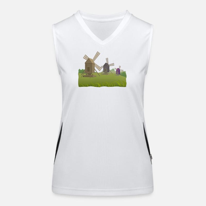 Windmills Women's Functional Contrast Tank Top