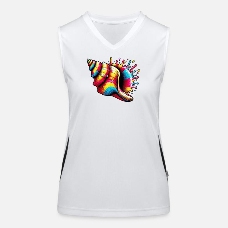 Shell Women's Functional Contrast Tank Top