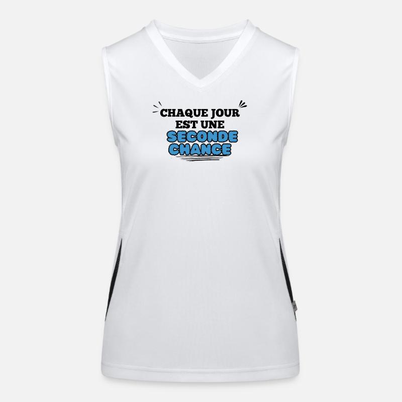 Surtitre Esperance Seconde Chance Débardeur respirant contrasté Femme