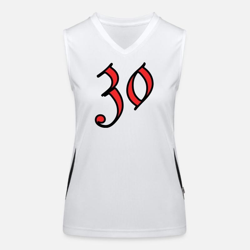 30. 30 YEARS. 30th ANNIVERSARY. 30 YEARS ANNIVERSARY. Women's Functional Contrast Tank Top