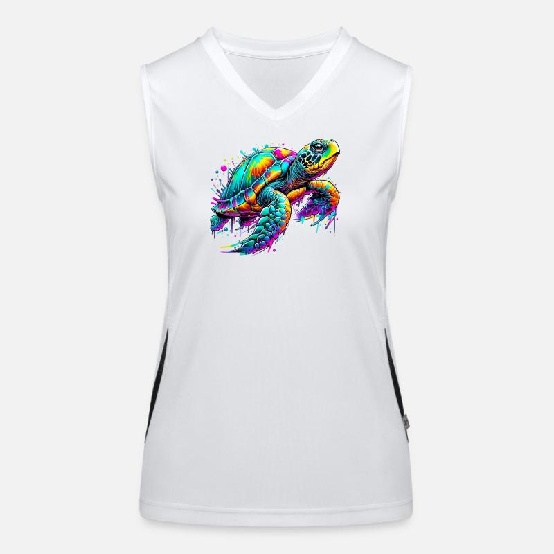 Turtle Women's Functional Contrast Tank Top