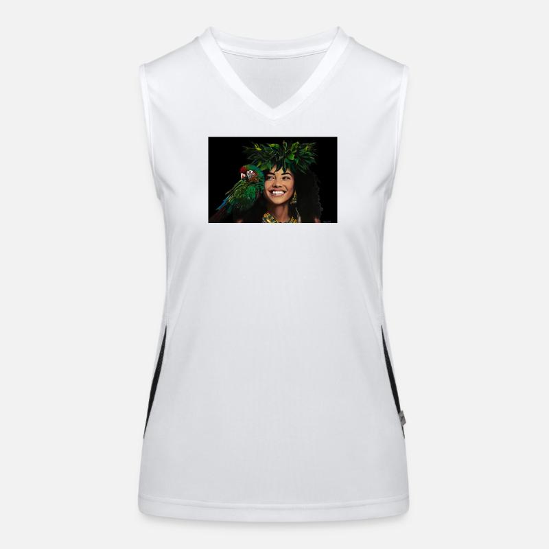 Amazonas Funktionelles Kontrast-Tank Top für Frauen
