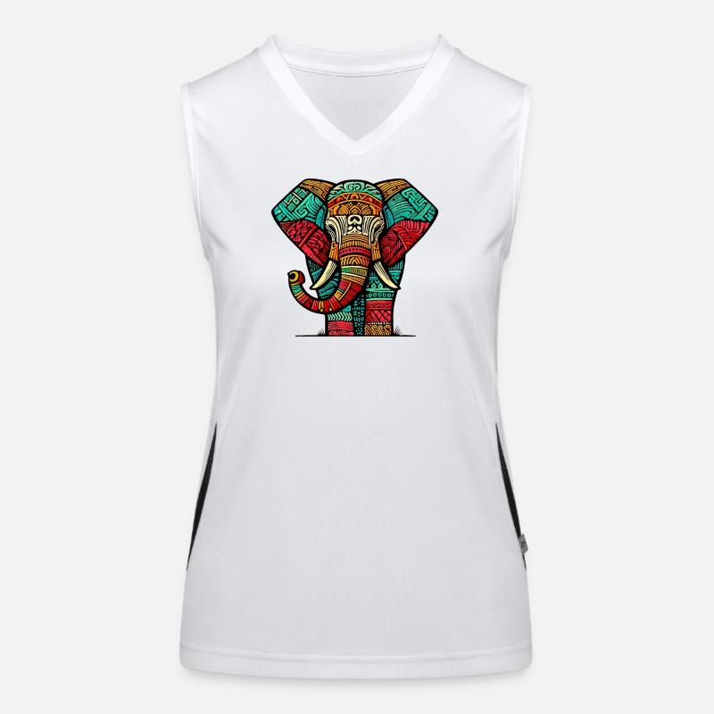 Elephant Women's Functional Contrast Tank Top