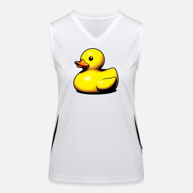 Caneton Canard Canard Débardeur respirant contrasté Femme