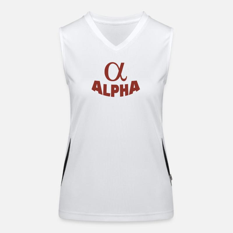 ALPHA Débardeur respirant contrasté Femme