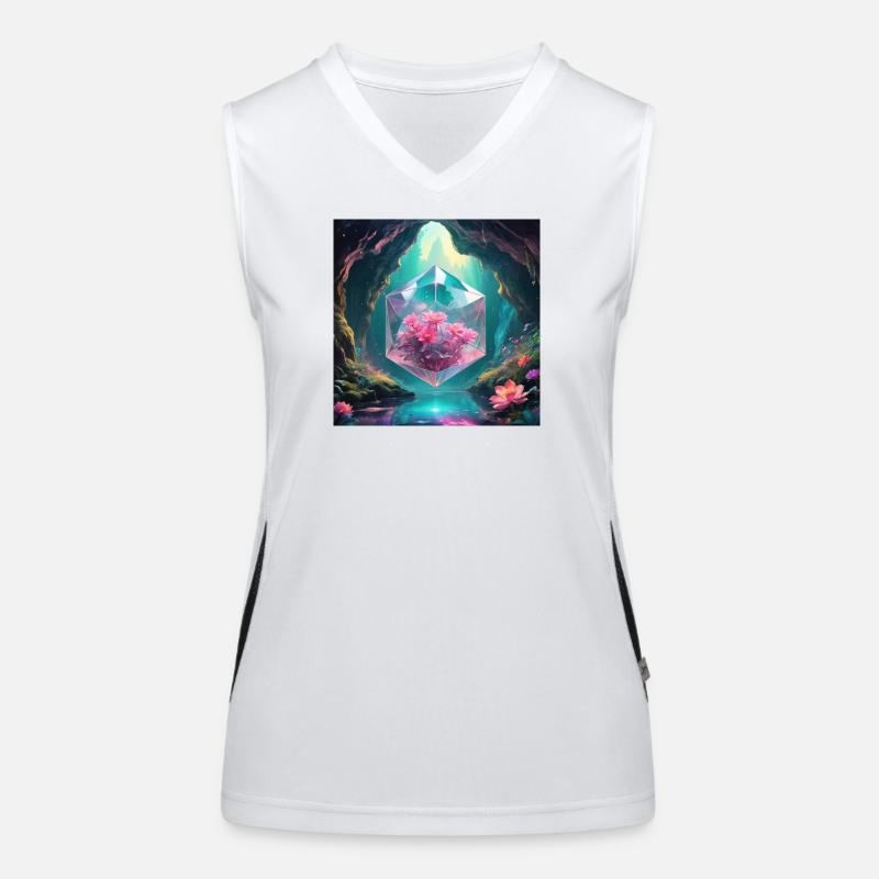 Magic Cave Women's Functional Contrast Tank Top