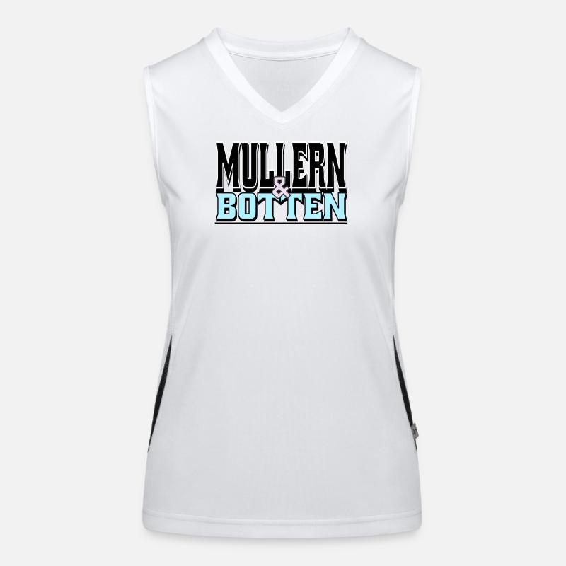 Mullern & Botten Funktionelles Kontrast-Tank Top für Frauen