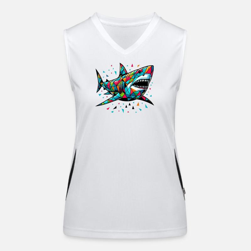 Shark Women's Functional Contrast Tank Top